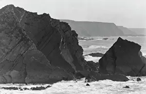Geological: Rocky Coastline at Hartland Quay