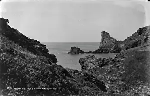 Tintagel: Rocky Valley at Tintagel