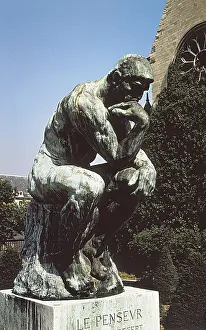 Philosophic: RODIN, Auguste (1840-1917). The Thinker. 1902. Based