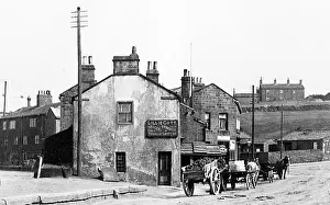 Rodley: Rodley Station Road early 1900s