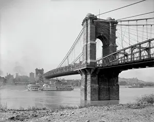 Previously: The Roebling suspension bridge and paddle steamer