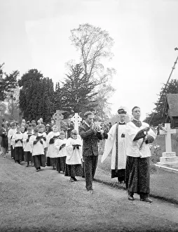 Chanted: ROGATION PROCESSION
