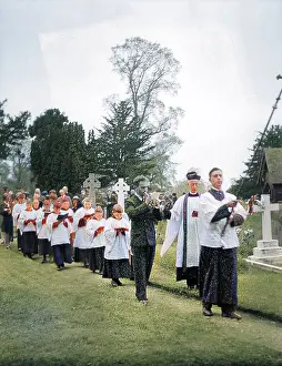 Whencolourisedpic: ROGATION PROCESSION