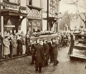 Micheal: Roger Byrne's funeral procession
