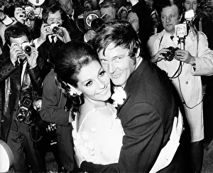 Luisa: Roger Moore and Luisa Mattioli, wedding