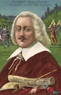 Rhode: Roger Williams Founder of Rhode Island