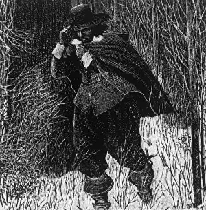 Banishment: Roger Williams in the wilderness after being ?