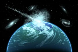Cosmic: A rogue comet colliding into a distant alien planet