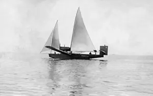 Regulations: Rohrbach RO III with sails hoisted, 1925