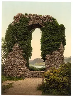 Rolandseck: Rolandsbogen, Rolandseck, the Rhine, Germany