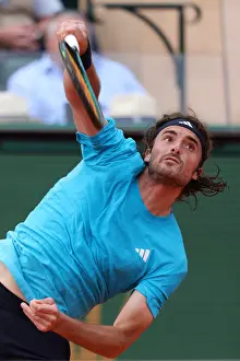 Stefanos: Rolex Monte-Carlo Masters - Day Two