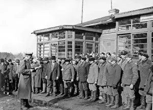 Wartheland: Roll call of Germans who are to settle in Poland, 1943