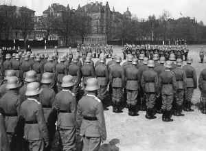 Clarinet: Roll call of the guard regiment on Hitler's 46th birthda