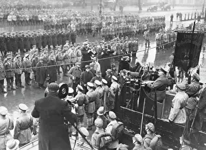 Filmed: Roll call of the Reichsbanner Schwarz-Rot-Gold