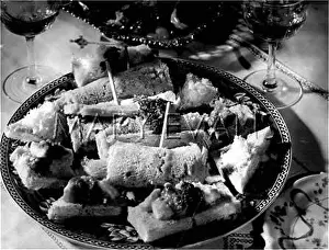Garnished: ROLLED SANDWICHES