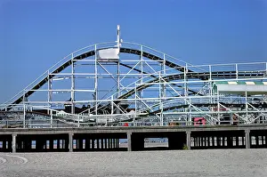 Coaster: Roller coaster, rides, amusement park, pier