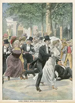 Berliners: ROLLER-SKATE WEDDING