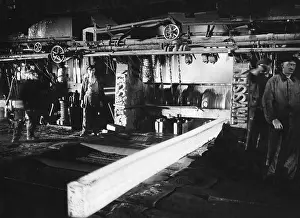 Duisburg: Rolling mill of the August-Thyssen-Hutte in Duisburg, 1934