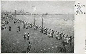 Wheeling: Rolling Chair Parade, Atlantic City, New Jersey, USA