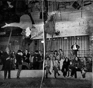 Clapton: The Rolling Stones Rock and Roll Circus, filming