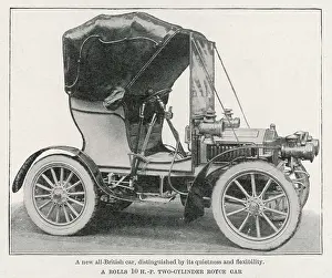 Describe: ROLLS MOTOR CAR 1905