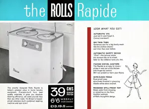 Drier: The Rolls Rapide Twin Tub washing machine