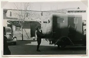 Rolls royce car converted to ambulance