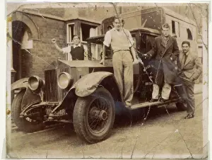 Farringdon: Rolls royce car from Lord Farringdon converted to ambulance