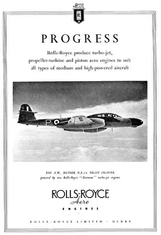 Nf11: Rolls-Royce - Derwent A.W.Meteor NF11