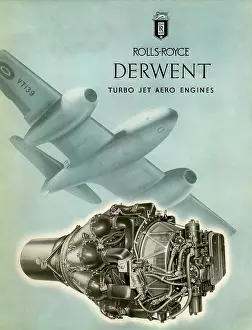 Derwent: Rolls Royce Derwent brochure cover