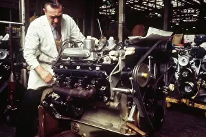 John Benton-harris: Rolls Royce Factory