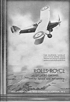 Audax: Rolls-Royce Kestrel Engines For The Hawker Audax