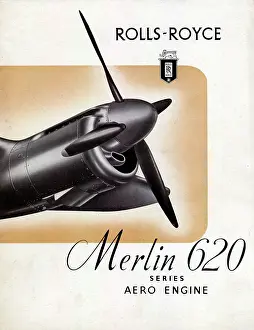 Merlin: Rolls Royce Merlin 620 brochure cover