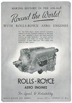Lancastrian: Rolls-Royce Merlin - Lancastrian RAF Transport Command
