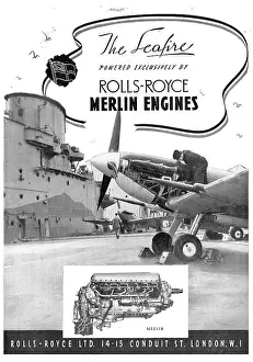 Seafire: Rolls-Royce Merlin - Seafire 1944