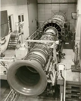 Olympus: Rolls Royce/Snecma Olympus 593 Mk602 engine in a test cell