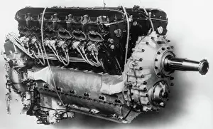 Aero Engine: Rolls-Royce V-12 Piston Aero-Engine