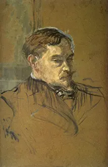 Glance: Romain Coolus, by Toulouse-Lautrec