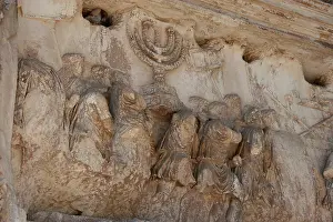 Vespasian: Roman Art. Arch of Titus. Triumphal arch. It was constructe