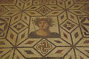 Maths: Roman Art. Spain. Mosaic of Bacchus