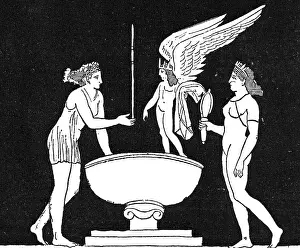 Poeple: Roman bath for women
