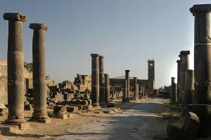Bathhouse: Roman baths, Bosra, Syria