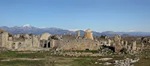 Thermes: Roman baths, Perga, Antalya, Turkey