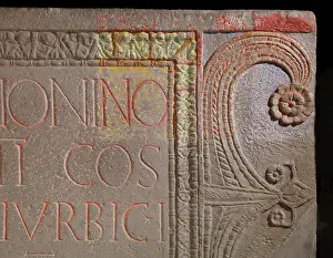 Granary: Roman building dedication