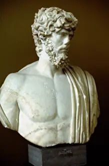 Verus: Roman bust of the Emperor