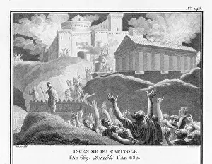 Unexplained: ROMAN CAPITOL ON FIRE