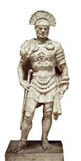 Armours: Roman centurion dressed in parade uniform. Roman