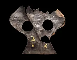 Vindolanda: Roman chamfron, Vindolanda Museum, Hadrian's Wall