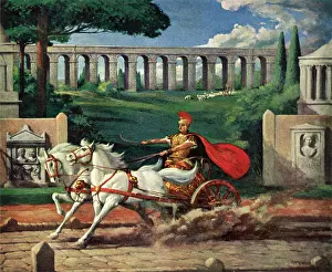 Roadway: Roman in Chariot