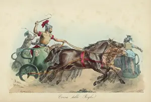 Whips: ROMAN CHARIOT RACE